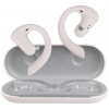 OneOdio OpenRock S Headset volné uši (Ear Free) Bluetooth® stereo krémová headset, Nabíjecí pouzdro, za uši, odolné vůči potu sportovní