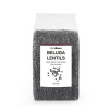 GymBeam Čierna šošovica Beluga 0,5 kg