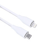 Solight USB-C/Lightning kábel, USB-C konektor - Lightning konektor, silikón, 1m SSC1901-S
