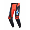 kalhoty TECHSTAR KNIF, ALPINESTARS (oranžová/černá/modrá) 2026 40