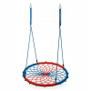Záhradná hojdačka - NB5039 Modro-červený priemer 100 cm hniezdo (NB5039 Modro-červený priemer 100 cm hniezdo)