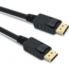 PremiumCord DisplayPort 1.4 přípojný kabel M/M, zlacené konektory, 0,5m kport8-005