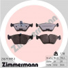 Sada brzdových platničiek kotúčovej brzdy OTTO ZIMMERMANN 21677.995.1