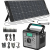 Power banka s solárnym panelom Swarey S500 +T200 144000 mAh 500 W