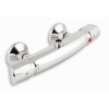 NOVASERVIS METALIA 57 batéria sprchová nástenná termostatická k sprchovým stĺpom, rozteč 150mm, chróm, 57963/1,0