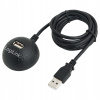 USB predlžovací kábel Logilink CU0013B čierny 1,5 m