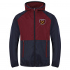 WEST HAM UNITED FC Bunda West Ham United FC, vínovo-modrá, kapucňa, zips Veľkosť: S