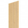 VZORKA - WALL CONCEPT akustický panel Javor, biely filc + MDF, 240x135x21 mm