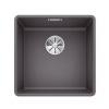 Blanco Subline 400 - Silgranitový drez, 43x43 cm, sivá skala 523495