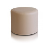 EF1005 Ecopuf Taburetka ECOPUF - ROLLER - ekokoža E17 - Kapučíno