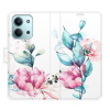 Flip pouzdro iSaprio - Xiaomi Redmi 15C - Beautiful Flower s kapsičkami na karty (Flipové knížkové pouzdro, obal, kryt iSaprio s přihrádkami na karty a motivem)