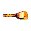 Okuliare 100% FMF POWERBOMB Spark so zrkadlovým sklom