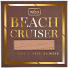 Wibo, Beach Cruiser HD Body & Face Bronzer parfumovaný bronzer na tvár a telo 02 Cafe Creme 22 g