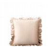 Obliečka na vankúš - Dekoratívne vankúšové kúzlo 50 x 50 cm (Flamenco vankúš 50x50 béžové ozdôbky)