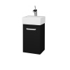 Dreja Skrinka pod umývadlo HOST SZD 35 - N03 Graphite / Úchytka T01 / N03 Graphite / Levé