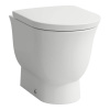Laufen, Stojící klozet, rimless, vodorovný/svislý odpad Vario H8238510000001 Varianta: Bílá mat