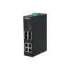 Dahua HS4408-4ET-96 8-portový spravovaný switch s vysokou odolnosťou a 4 portami PoE (HS4408-4ET-96)