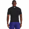 Under Armour HG Armour Comp SS Pánske kompresné tričko čierne