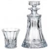 CRYSTALITE BOHEMIA Karafa Crystal Bohemia Whisky set Wellington (set 1 karafa + 2 poháre)