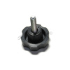 Kolečko se šroubem zn (stavitelná nožička) černá M8x50mm černá