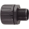 HellermannTyton 166-21002 HG16-S-M16 hadicová spojka čierna M16 11.80 mm rovná 1 ks; 166-21002
