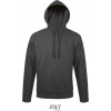 SOL´S SNAKE / Unisex mikina s kapucňou - dark grey XXXL