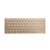 ENKAY kryt klávesnice pre Apple MacBook 12 / Pro 13 (2016) bez dotykového panela - silikónový - zlatý - americká verzia