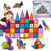 VEĽKÉ MAGNETICKÉ KOCKY KREATÍVNE MAGNETIC TILES 3D SADA 34 KUSOV DARČEK