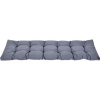 Poduška na lavicu Rojaplast PREMIUM 180 x 45 x 8 cm tmavo šedá