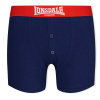 Lonsdale 2 Pack Boxers Junior Navy/Bright Red 13 rokov