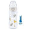 NUK FC+ fľaša s kontrolou teploty 300 ml, 6-18m Hnedá ks