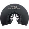 Yato Segmentový pilový list pro multifunkci HSS 88mm dřevo plast kov YT-34680