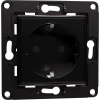 Shelly Wall Socket EU, Čierny SHELLY-WallSocket-BLK-1401