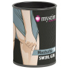 Mystim MasturbaTIN Swirl Girl - vlnitý masturbátor (biely)
