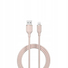 Kábel Devia USB - Apple Lightning 1,2 m ružový