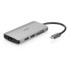 Rozbočovač USB DUB-M810, standard: USB 3.0 RJ45, počet portů USB: 3 USB, typ USB: USB C D-Link