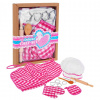 Inlea4Fun Detská kuchynská zástera s príslušenstvom DELUXE CHEF SET