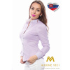 Svetlo fialová dámska košeľa Slim-Fit VS-DK1607, ZVOĽTE VEĽKOSŤ OBLEČENIA M