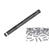 Konfety 60cm - STRIEBORNÉ METALICKÉ - Silvester