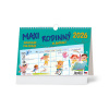 Maxi rodinný plánovací kalendár 2026