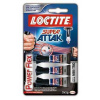Sekundové lepidlo Super Attak Mini Trio Gél, 3x1 g, HENKEL
