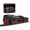 Mould King 12003 Steam Lokomotíva Kocky parný vlak s LED osvetlením
