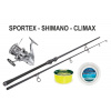 SPORTS Set SPORTEX Invictus 12ft/3lbs + SHIMANO Ultegra 14000X