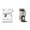 Ascaso Steel DUO PID, White&Wood + Lelit William PL72-P