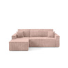 Signal Rozkladacia rohová sedacia súprava ARTUR Ľavá Ružová