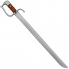 FakeSteel Armory LARP meč Tesák, zbraň pro vojáky i orky (Hanger) / Tesák z PU pěny