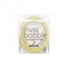 Invisibobble SLIM Stay Gold - Gumička do vlasů Zlatá 3 ks