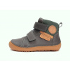 Kožené barefoot členkové topánky chlapčenské jeseň/jar VODEODOLNÉ D.D.step 26