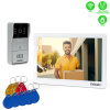EVOLVEO DoorPhone 10-2W - 2 drôtový videotelefón s aplikáciou 32GB pamäťou DP-10-2-W