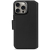 Decoded Leather Detachable Wallet, black - iPhone 16 Pro Max